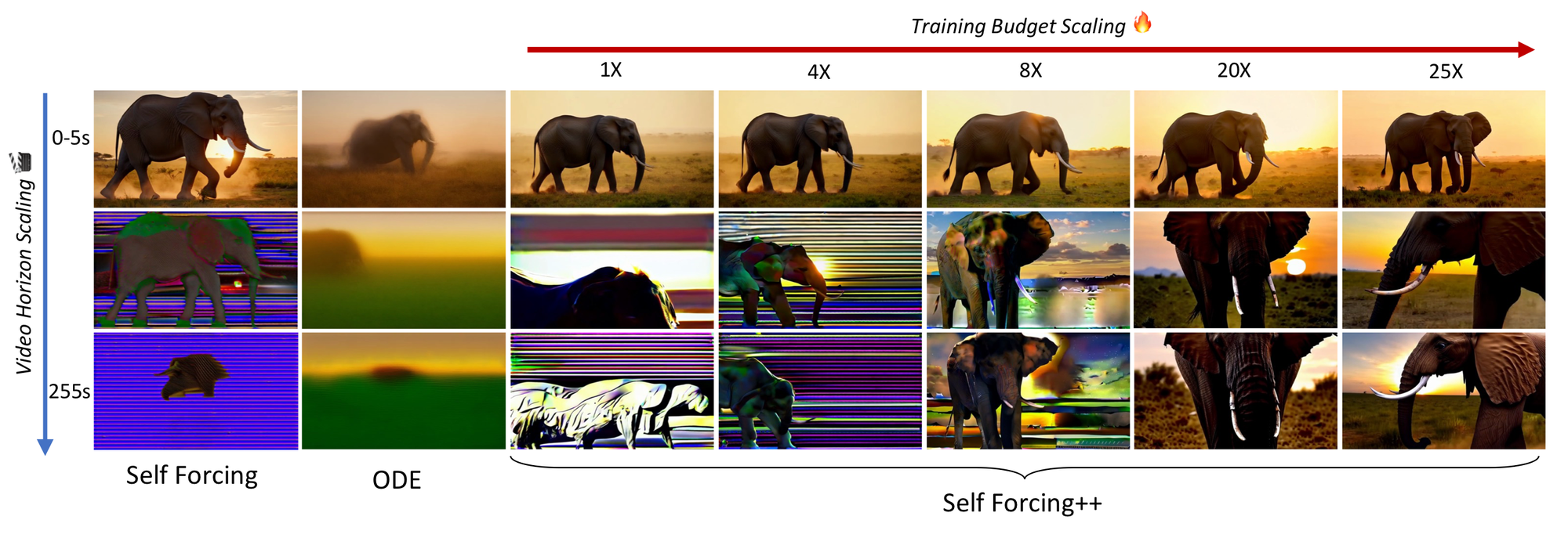 Self-Forcing++ scale up