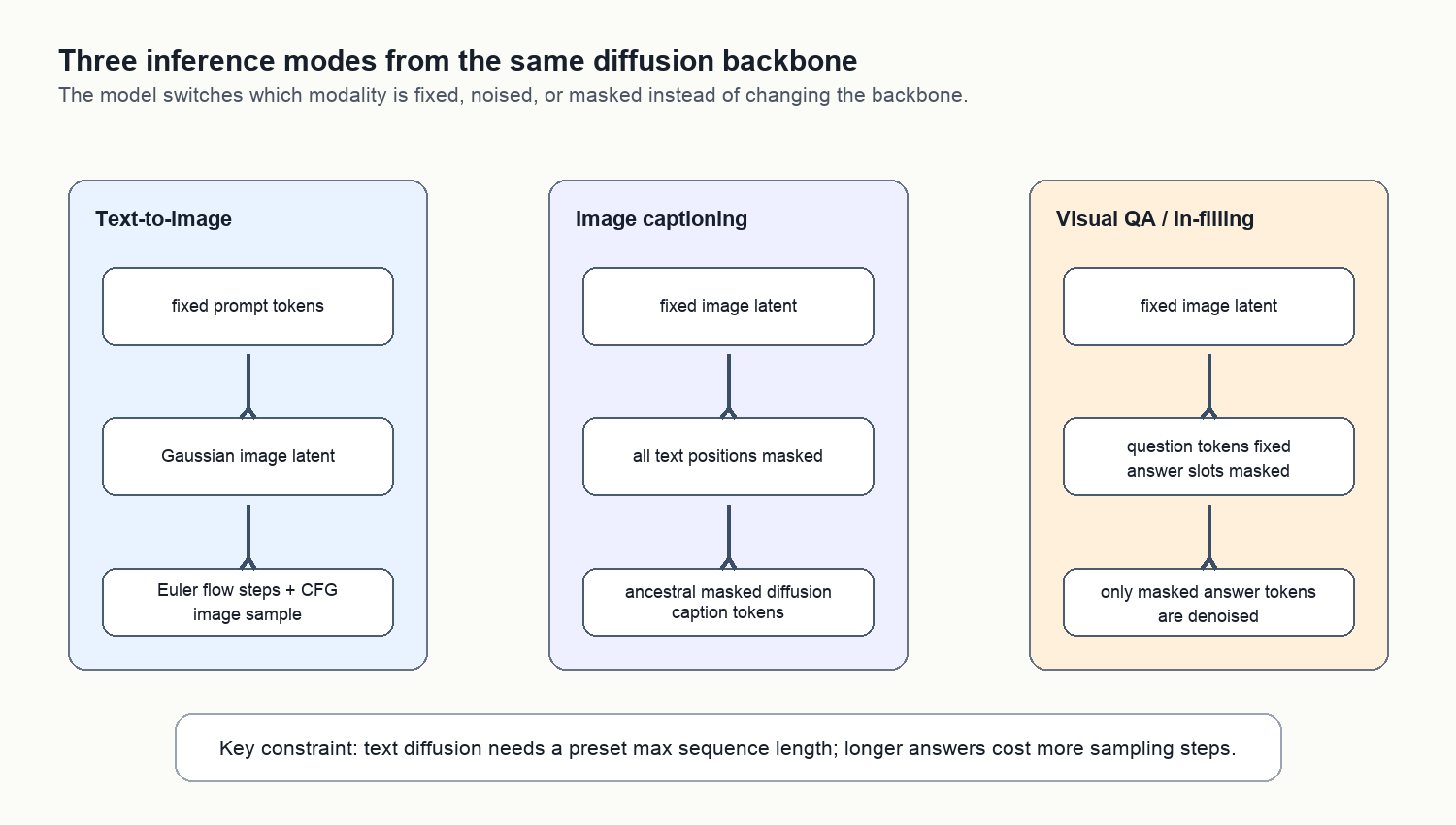 D-DiT inference modes